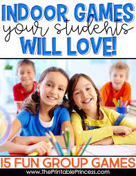 15 Fun Indoor Recess Games Group Games For Kids Indoor Group Games Indoor Games For Kids