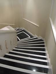 Black And White Marble Floor Designs Dark And Light Marble Along A Stairway Marble Design Luxury Marble Flooring Stairs Design