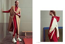 Carolin Loosen Looks Sporty Chic In Elle Germany Editorial Fashion Germany Fashion Fashion