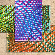 Shop here for 100% authentic vlisco fabrics. Simone Post Creates Bubble Textures In Bubble Block Wax Fabric For Vlisco