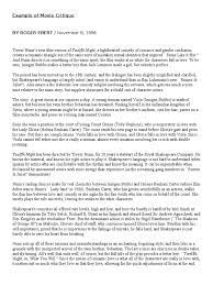 You cannot critique a research article before you. Example Of Movie Critique
