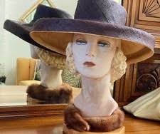 宽帽檐定制复古帽子女| eBay