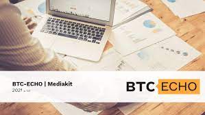 Wir berichten tagesaktuell über alle wichtigen entwicklungen an den digitalen währungsmärkten und liefern. Btc Echo Bitcoin Blockchain Media Werbung Advertising