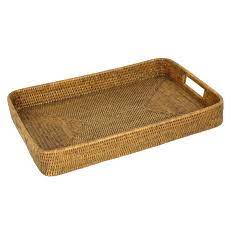 Artifacts trading company artifacts rattan rectangular tray. Rectangular Tray Home Yacht Linen And Interiors