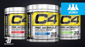 cellucor c4 pre workout science based