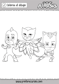 Páginas para colorear héroes en pijamas for android apk. Heroes En Pijamas Para Pintar