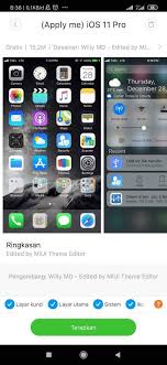Selain itu tema xiaomi mtz terbaru ini juga merubah tampilan status bar dan notifikasi pada xiaomi anda. Tema Ios 11 Pro Jam Tengah Untuk Xiaomi Mtz Terbaru Kupas Habis