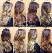 The Shades Of Blonde Guide For Ombre And Balayage