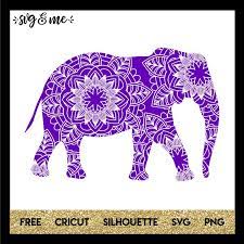 Download Purple Mandala Elephant Svg Me