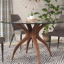 Paterson Dining Table Allmodern Dining Table Glass Dining Table Glass Top Dining Table