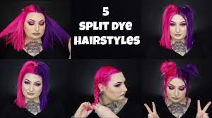 Your shopping bag (4 items) you are $75 away from free shipping. Hairstyles For Split Dyed Hair Youtube
