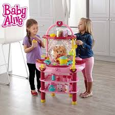Baby Alive Doll 3 In 1 Cook N Care Play Set Walmart Com