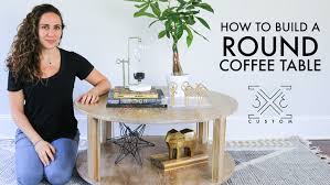 Use a free diy coffee table plan to build one for your home. Diy Round Coffee Table 3x3 Custom