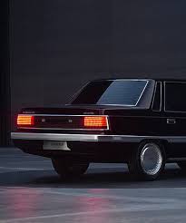 Image result for Dark Blue 1980 Hyundai