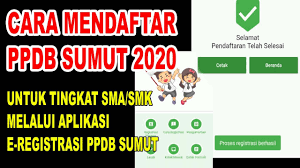 Hal ini diketahui dari surat yang dikeluarkan disdik sumut tentang perpanjangan waktu pengumuman ppdb. Cara Pendaftaran Ppdb Sumut 2020 Untuk Tingkat Sma Smk Melalui Aplikasi E Registrasi Ppdb Sumut Youtube