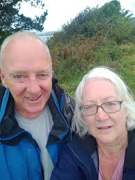 Windswept in Wales! Great first day of our holiday.