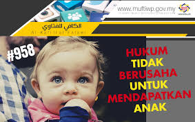 Karena doa anak sholeh dan sholehah lah yang mampu menolong orang tua di akhirat. Pejabat Mufti Wilayah Persekutuan Al Kafi 958 Hukum Tidak Berusaha Untuk Mendapatkan Anak