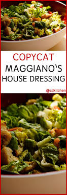copycat maggiano s house dressing
