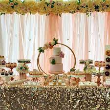 Check spelling or type a new query. Rose Gold Bridal Wedding Shower Party Ideas Photo 2 Of 9 Rose Gold Bridal Shower Rose Gold Decor Gold Bridal Showers