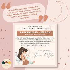 Selain rasa mulas, ada juga beberapa. Stiker Label Untuk Syukuran Kehamilan 4 Bulanan 7 Bulanan Non Hijab Shopee Indonesia