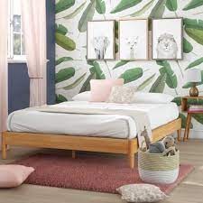 Box spring or foundation optional. Light Wood Platform Beds You Ll Love In 2021 Wayfair