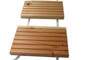 Rollweg Larche 250 Cm Lang 25 Cm Breit In 2020 Larchenholz Holzfliesen Gehwegplatten