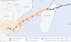 Tropical cyclone eloise strengthens before imminent mozambique landfall. 8ymtpwmuunyefm