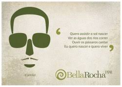 Quero assistir o sol nascer, ver as águas dos rios correr. Ouvir os  pássaros cantar, eu quero nascer e quero viver" #Cartola...