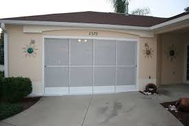 Easy to install, within minutes it was hanging. Sliding Garage Screen Doors Michele S Hide Away Screens