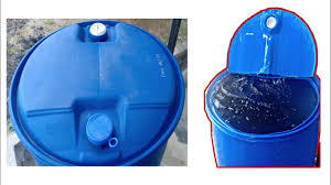 *tong masih baru dan baik (hanya guna sekali) *tebal *tahan lasak *tinggi: Ubahsuai Penutup Tong Biru 200 L Youtube