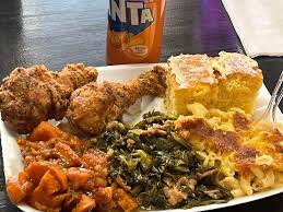 Just curious who would love to try my ￼ smothered fried chicken with yams  and collard greens with butter rice and buttermilk cornbread and bake  macaroni also potatoes salad if so let