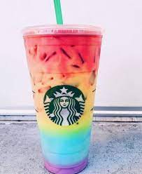 Rainbow Drink Uploaded By Gracevanderwaal On We Heart It Image Discovered By Gracevanderwaal Discov Secret Starbucks Drinks Rainbow Drinks Starbucks Drinks