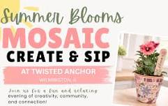 Summer Blooms Create & Sip: Mosaic Flower Pots