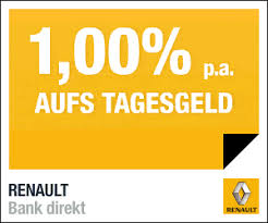 Mit vergleichsweise hohen 0,10% zinsen p.a. Renault Bank Direkt Senkt Tagesgeld Von 1 2 Auf 1 0 Bankkonditionen At