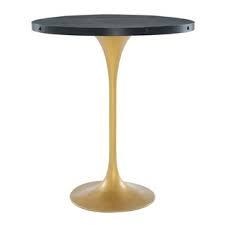 Strick Bolton Lavallee Black Wood And Gold Bar Table Beige Wood Bar Table Wood Bars Pub Table Sets