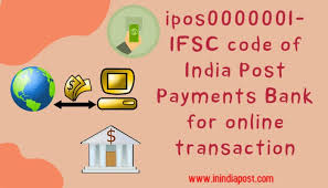 No monthly average balance required to be maintained. Ipos0000001 India Post Payment Bank Ippb Ifsc Code Updated 2021