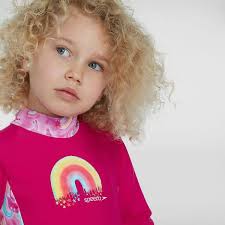 Speedo Toddler Girls All-In-One Rainbow Sun Suit
