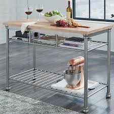 Shop for butcher block islands at walmart.com. Hamann Prep Table With Butcher Block Top In 2020 Butcher Block Top Old Wood Table Kitchen Island With Butcher Block Top