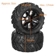 dhk hobby 8384 001 wheel tire tyre rim complete 2pcs 1 8 8384 zombie 8e rc car part