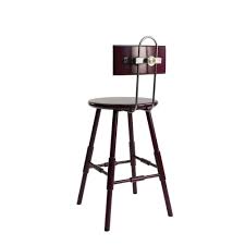 Shown Ebony Stain On Maple Counter Stools With Backs Stools With Backs Counter Stools