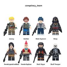 There are two methods of unlocking scuba jonesy. Fortnite Lego Minifigures Sharacters In Fortnite Ninja Builder Explorer Jonesy Fortnite Canada Game Lego Lego Minifigures Fortnite