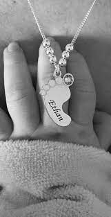 Mom Jewelry Baby Feet Necklace In Sterling Silver Baby Feet Necklace Baby Jewelry Mom Jewelry