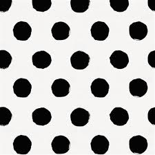 Black And White Polka Dot Fabric By The Yard Onyx Brush Dots Fabric By The Yard Cool Black Wallpaper Printing On Fabric Dots
