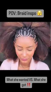 What she wanted Vs. What she got ‼️How did I do ? 👀Reguardless of what  y’all say , she loved it 😍 And so did I ! 🥵 I gotta do more of these  cause I stay asking my clients for Inspo pics 🤣❤️I love this ...