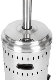 Pyramid heater stainless steel gas heater. Stainless Steel Commercial Patio Heater Costco Com Exclusive Well Traveled Living