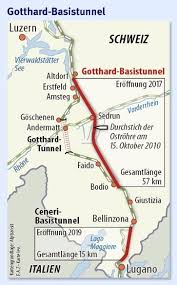 Gotthard base tunnel a cultural and trading barrier across europe for centuries, the alps remains so for transport. Gotthard Tunnel Schweizer Baumeister Wirtschaft Faz