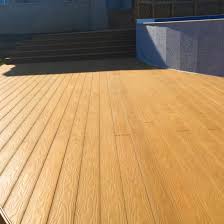 Alpine provides exceptional durability, temperature stability and impact resistance. Wood Or Bamboo Plastic Composite Material And 25mm Thickness Non Slip Wpc Laminate Flooring China Wpc Decking Outdoor Deck Made In China Com