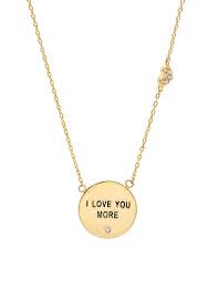 New Directions I Love You More Gold Tone Pendant Necklace Necklace Pendant Necklace Gold Tones