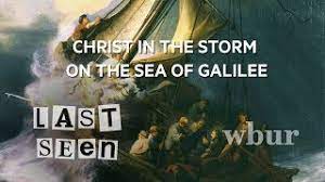 The storm on the sea of galilee (1633) this painting, rembrandt's only seascape, depicts the dramatic miracle when jesus intervened to calm a violent storm on the sea of galilee. What Was Lost Christ In The Storm On The Sea Of Galilee Youtube