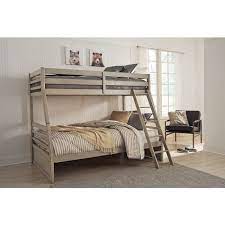 A masterpiece in the art of casual styling, the lettner king panel bedroom set radiates impeccable character with its burnished light gray finish and beautiful understated style. Lettner Twin Over Full Bunk Bed Signature Design Furniture Cart